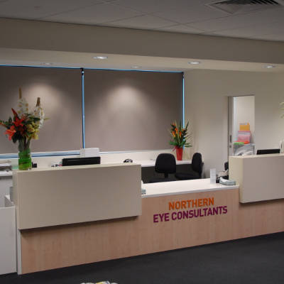 Northern Eye Consultants Reception